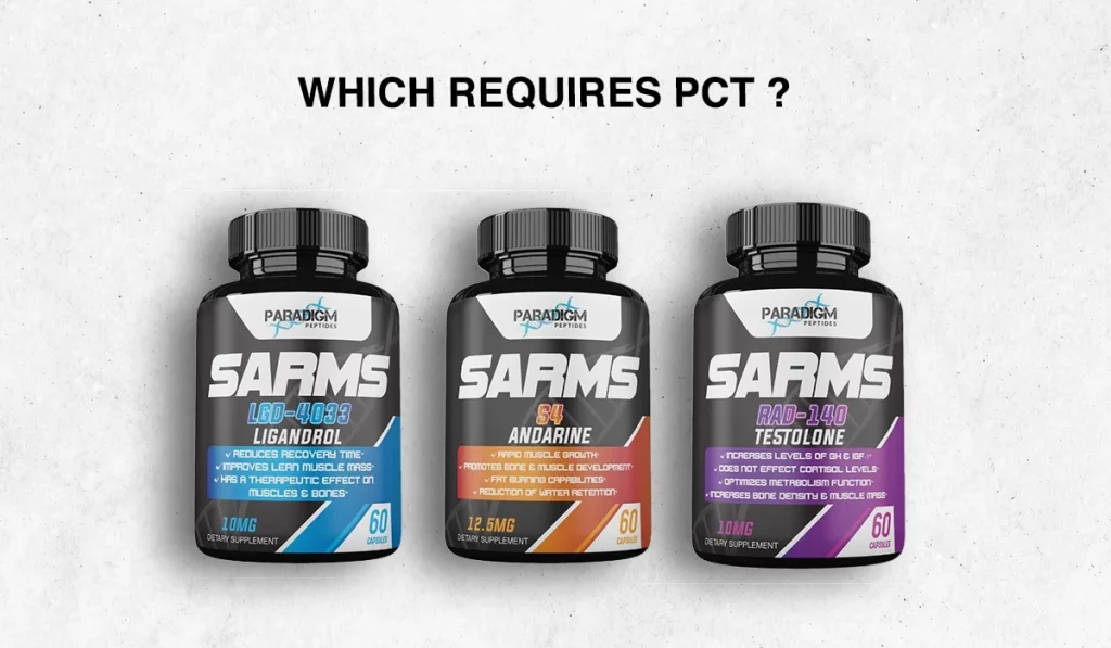 Which SARMs Require PCT and Which Do Not?