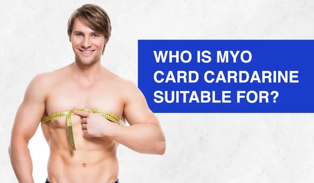 Who is MYO CARD Cardarine suitable for?